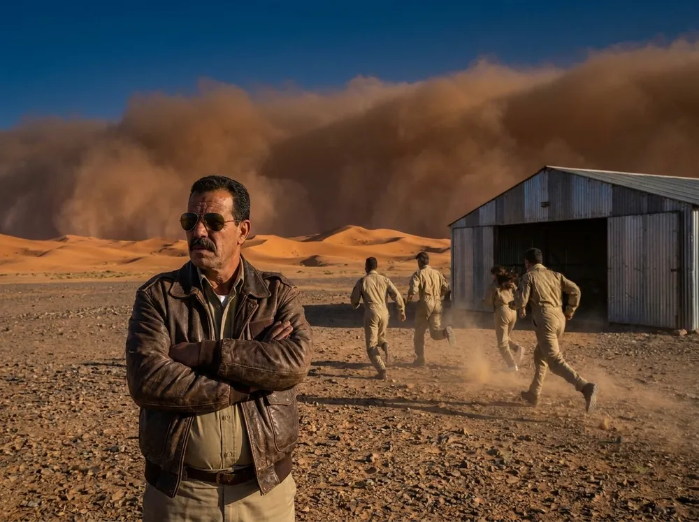 Youssef face au vent de sable